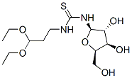 1-(3,3-diethoxypropyl)-3-[(2R,3R,4R,5R)-3,4-dihydroxy-5-(hydroxymethyl )oxolan-2-yl]thiourea