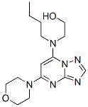 2-[Butyl[5-(4-morpholinyl)[1,2,4]triazolo[1,5-a]pyrimidin-7-yl]amino]ethanol
