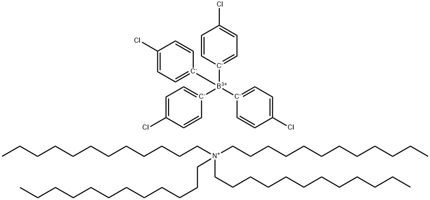 四(4-氯苯基)硼酸盐 四十二烷基铵盐