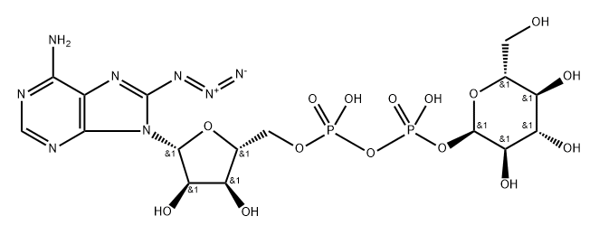 8-azidoadenosine diphosphate glucose