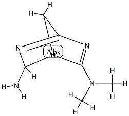 1,3,5-Triazabicyclo[2.2.1]hepta-2,4-diene,6-amino-2-dimethylamino-(6CI)
