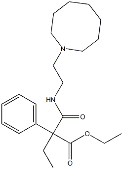 N-[2-[3,4,5,6,7,8-Hexahydroazocin-1(2H)-yl]ethyl]phenylethylmalonamidic acid ethyl ester