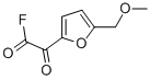 2-Furanacetyl fluoride, 5-(methoxymethyl)-alpha-oxo- (9CI)