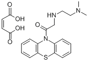 (beta-Dimethylaminoethyl)aminoacetyl-10-phenothiazine maleate