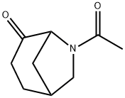 6-Azabicyclo[3.2.1]octan-4-one, 6-acetyl- (9CI)