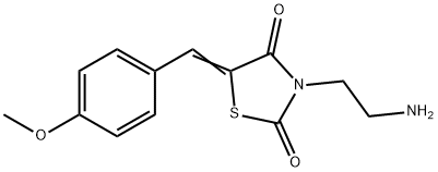 (5E)-3-(2-AMINOETHYL)-5-(4-METHOXYBENZYLIDENE)-1,3-THIAZOLIDINE-2,4-DIONE HYDROCHLORIDE