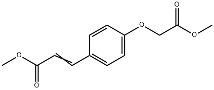 2-PROPENOIC ACID, 3-[4-(2-METHOXY-2-OXOETHOXY)PHENYL]-, METHYL ESTER