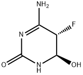 2(1H)-Pyrimidinone,4-amino-5-fluoro-5,6-dihydro-6-hydroxy-,trans-(9CI)