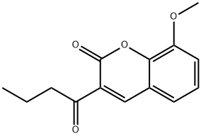 3 - 丁酰基-8-甲氧基-2H-苯并吡喃-2-酮