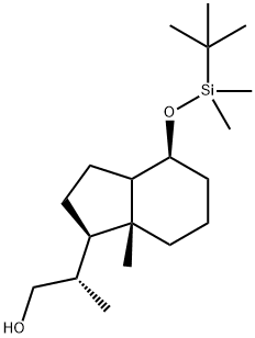 1H-INDENE-1-ETHANOL, 4-[[(1,1-DIMETHYLETHYL)DIMETHYLSILYL]OXY]OCTAHYDRO-Β,7A-DIMETHYL-, (ΒS,1R,3AR,4S,7AR)-