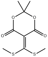5-[双(甲基硫代)亚甲基]-2,2-二甲基-1,3-二噁烷-4,6-二酮