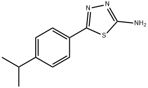 2-氨基-5-(4-异丙基苯基)-1,3,4-噻二唑