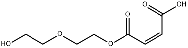 Maleic acid hydrogen 1-[2-(2-hydroxyethoxy)ethyl] ester