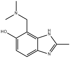 2-甲基-4-(二甲氨基甲基)-5-羟基苯并咪唑