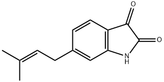 6-(3-methylbut-2-enyl)-1H-indole-2,3-dione