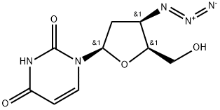 2,4(1H,3H)-Pyrimidinedione,1-(3-azido-2,3-dideoxy-b-D-threo-pentofuranosyl)-