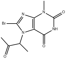 8-bromo-3-methyl-7-(3-oxobutan-2-yl)-3,7-dihydro-1H-purine-2,6-dione