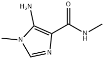 Imidazole-4-carboxamide, 5-amino-N,1-dimethyl- (6CI)