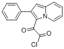 Oxo-(2-phenyl-indolizin-3-yl)-acetyl chloride