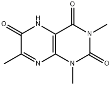 2,4,6(3H)-Pteridinetrione,  1,5-dihydro-1,3,7-trimethyl-