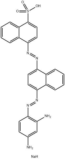 SODIUM 4-[[4-[(2,4-DIAMINOPHENYL)AZO]NAPHTHYL]AZO]NAPHTHALENE-1-SULPHONATE