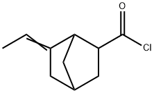 Bicyclo[2.2.1]heptane-2-carbonyl chloride, 6-ethylidene- (9CI)