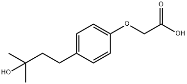 (4(3-HYDROXY-3-METHYL-BUTYL)-PHENOXY)-ACETIC ACID