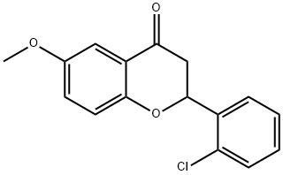 2-(2-chlorophenyl)-6-methoxychroman-4-one