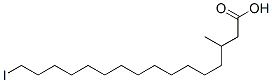 16-iodo-3-methylhexadecanoic acid