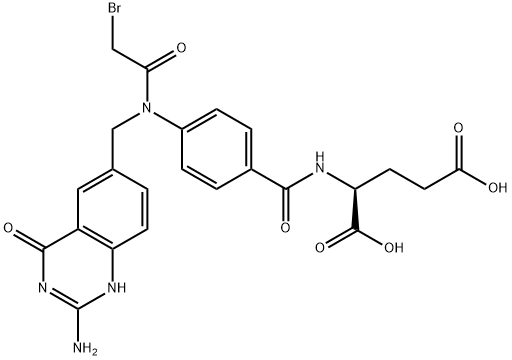 N(10)-bromoacetyl-5,8-dideazafolic acid