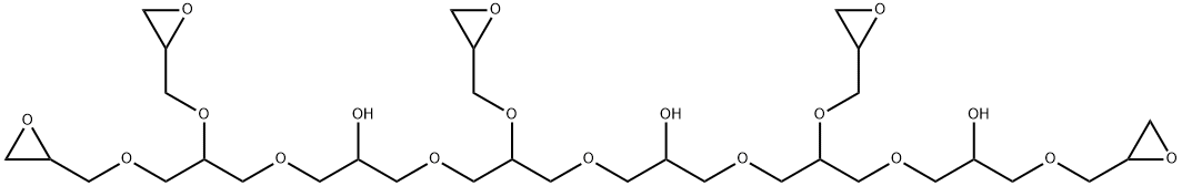 1,27-bis(oxiranyl)-8,16,24-tris(oxiranylmethoxy)-2,6,10,14,18,22,26-heptaoxaheptacosane-4,12,20-triol