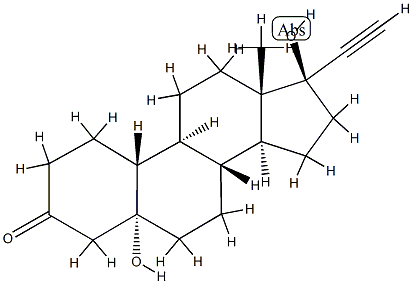 5,17-dihydroxy-5,17,19-norpregn-20-yn-3-one