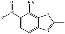 Benzothiazole, 7-amino-2-methyl-6-nitro- (6CI)