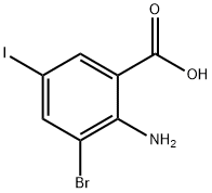 2-氨基-3-溴-5-碘苯甲酸