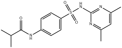 N-(4-(N-(4,6-dimethylpyrimidin-2-yl)sulfamoyl)phenyl)isobutyramide