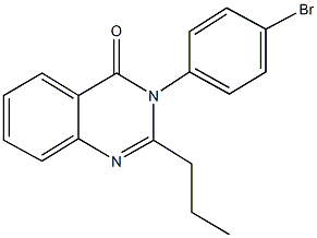3-(4-bromophenyl)-2-propylquinazolin-4(3H)-one