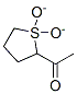 Ethanone, 1-(tetrahydro-1,1-dioxido-2-thienyl)- (9CI)