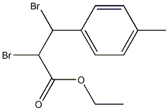 Benzenepropanoic acid, .alpha.,.beta.-dibroMo-4-Methyl-, ethyl e