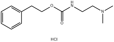 CARBAMIC ACID, (2-(DIMETHYLAMINO)ETHYL)-, PHENETHYL ESTER, MONOHYDROCH LORIDE