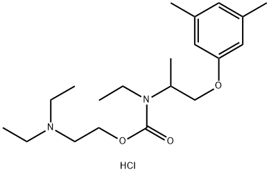 2-[1-(3,5-dimethylphenoxy)propan-2-yl-ethyl-carbamoyl]oxyethyl-diethyl -azanium chloride