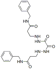 N-benzyl-3-[2-[[2-(benzylcarbamoyl)ethylamino]carbamoylformyl]hydrazin yl]propanamide