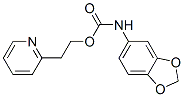2-pyridin-2-ylethyl N-benzo[1,3]dioxol-5-ylcarbamate