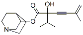1-azabicyclo[2.2.2]oct-8-yl 2-hydroxy-5-methyl-2-propan-2-yl-hex-5-en- 3-ynoate