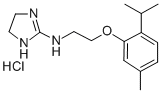 2-(beta-Thymoxyethylamino)-2-imidazoline hydrochloride