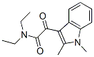 2-(1,2-dimethylindol-3-yl)-N,N-diethyl-2-oxo-acetamide