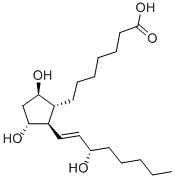 9BETA,11ALPHA,15S-TRIHYDROXY-PROST-13E-EN-1-OIC ACID