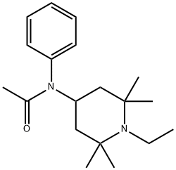 N-(1-ethyl-2,2,6,6-tetramethyl-4-piperidyl)-N-phenyl-acetamide