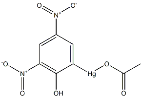3,5-DINITRO-2-HYDROXYPHENYLMERCURY(II)ACETATE