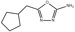 5-(环戊基甲基)-1,3,4-噁二唑-2-胺