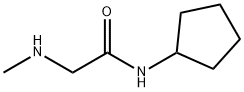 Acetamide, N-cyclopentyl-2-(methylamino)-